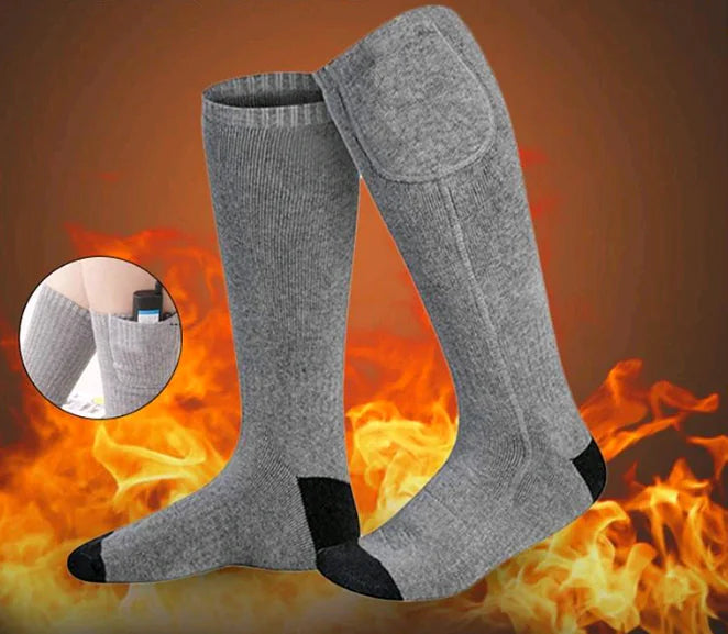 Electric Heated Socks with Rechargeable Lithium Battery